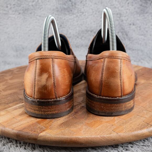 COLE HAAN GRAND OS LENOX HILL VENETIAN LEATHER LOAFER SHOES C11626 TAN MENS 7 M - Picture 4 of 7